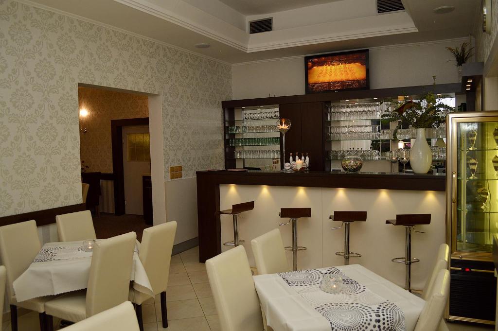Lounge nebo bar v ubytování Hotel Florian