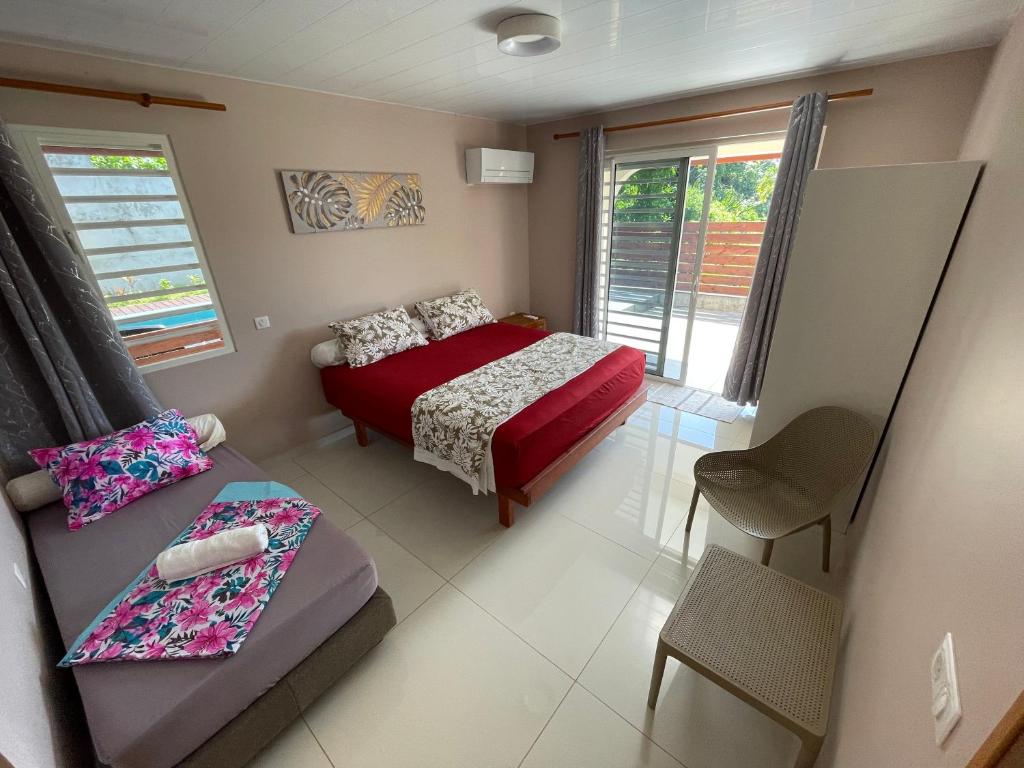 Parahimai Lodge - Maison avec piscine - photo 2 - Moorea, Polynésie