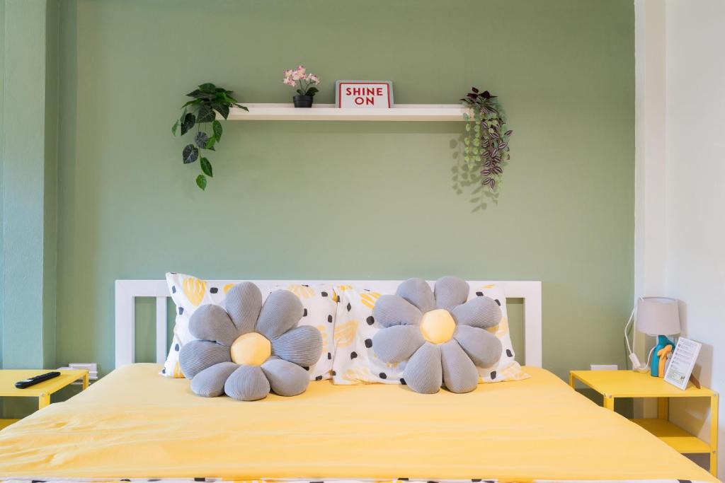 Una cama o camas en una habitación de Just A Nap Khaoyai