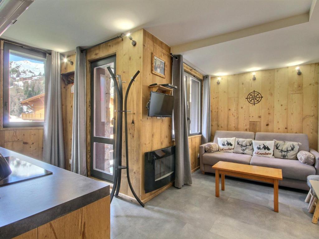 Bel appartement rénové 2 pièces cabine, 4-5 pers, vue station, Wifi