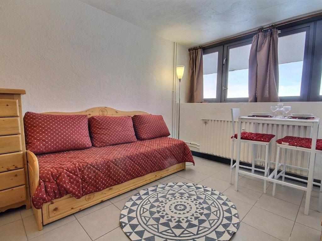 Studio 2 personnes au pied des pistes, Plagne Centre