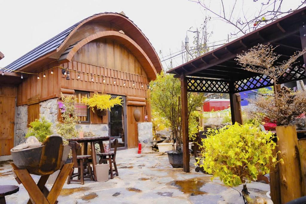 Budova, kde se bed and breakfast nachází