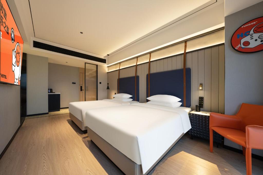 Imagem da galeria de FunGeeX Hotel Qingdao Zhengyang Middle Road MixC Store em Qingdao