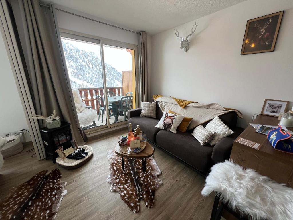 Χώρος καθιστικού στο Apart'hôtel 6 personnes centre et cœur station