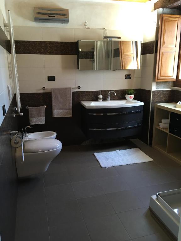 Koupelna v ubytování Casa Vacanze Rosato