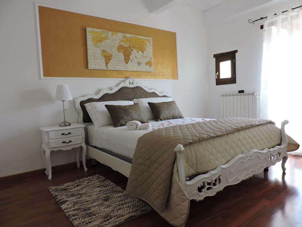 Postel nebo postele na pokoji v ubytování Casa Vacanze Rosato