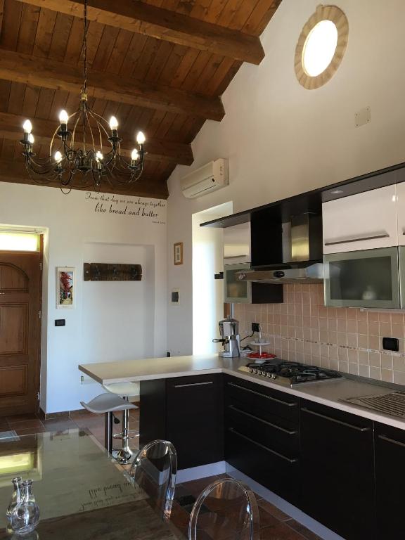 Kuchyň nebo kuchyňský kout v ubytování Casa Vacanze Rosato