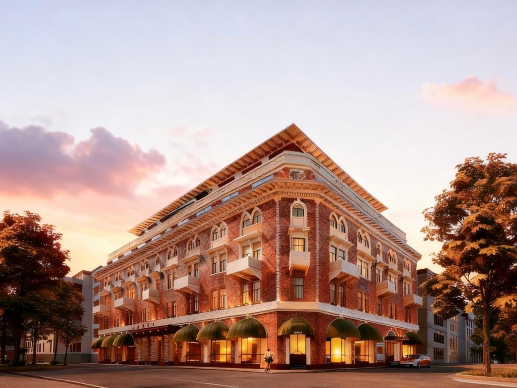 Budova, kde se hotel nachází