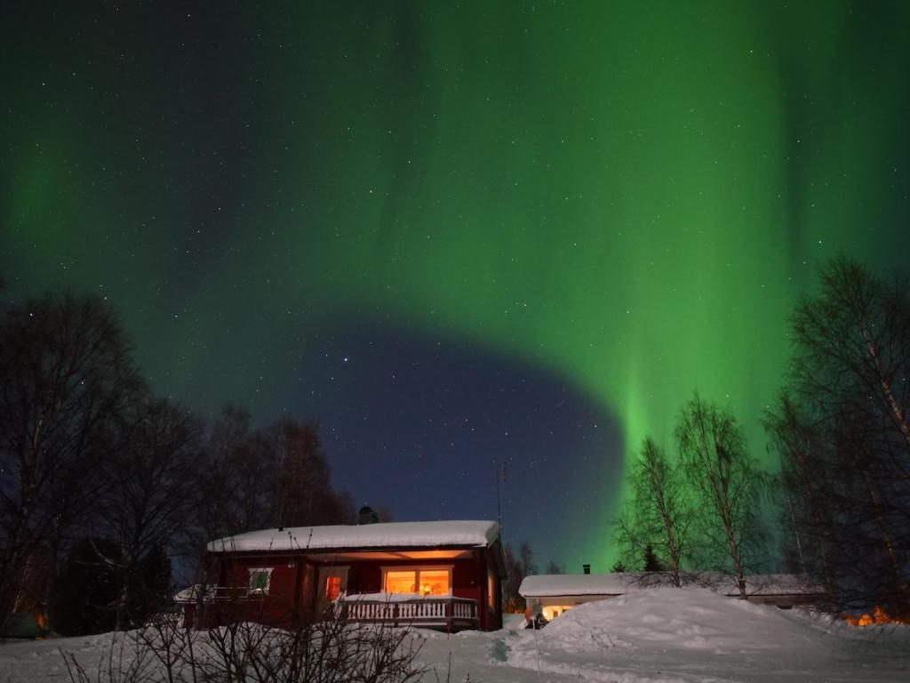 Billede fra billedgalleriet på Riverside Cabin beneath the Northern Lights i Pello