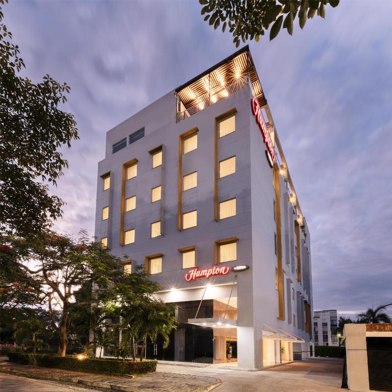 a rendering of the front of a hotel at Hampton By Hilton Yopal in Yopal