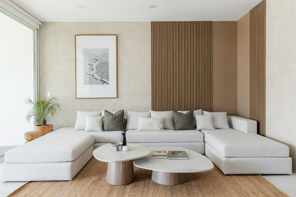 Χώρος καθιστικού στο Casa at Marea