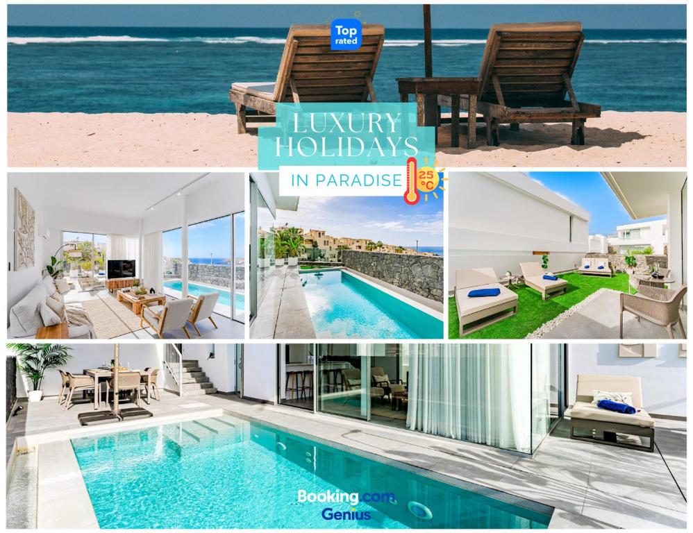 Πισίνα στο ή κοντά στο Villa Larisa