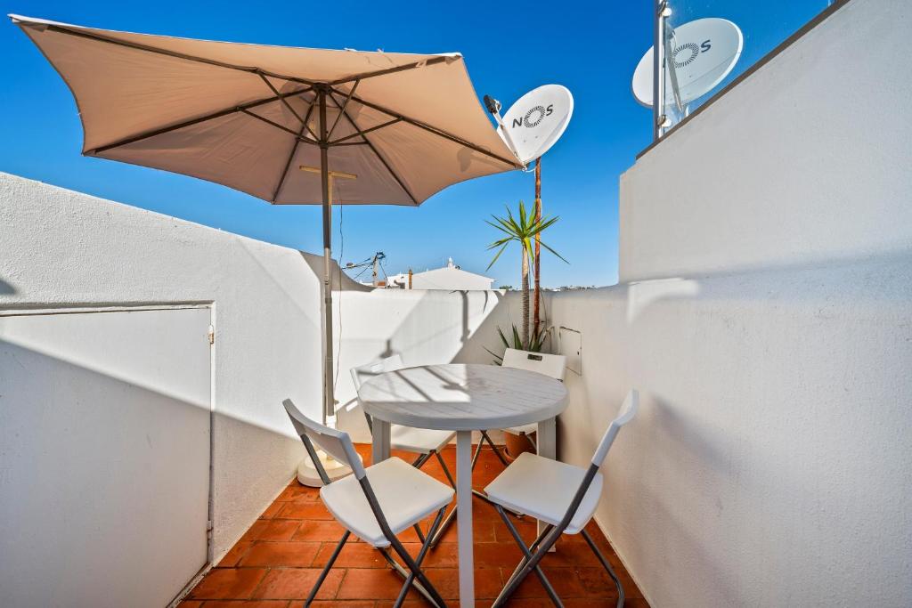 Balkón nebo terasa v ubytování Casa Tété