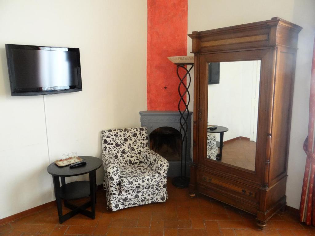 Telewizja i/lub zestaw kina domowego w obiekcie B&B Home in Florence