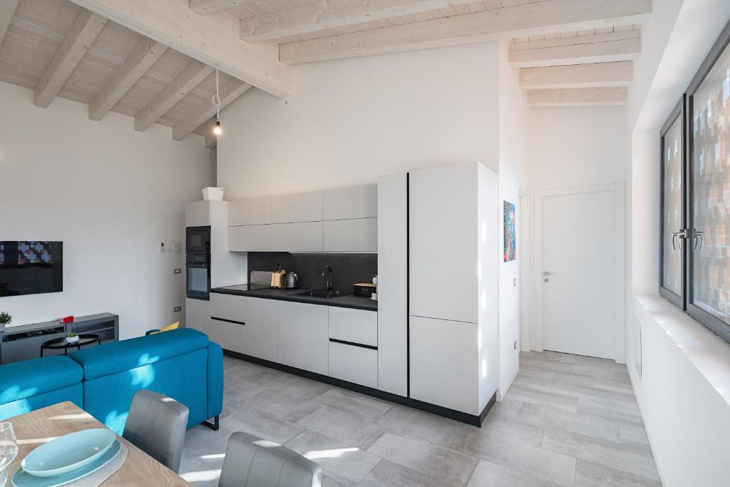 Кухня или мини-кухня в Casa Saskie
