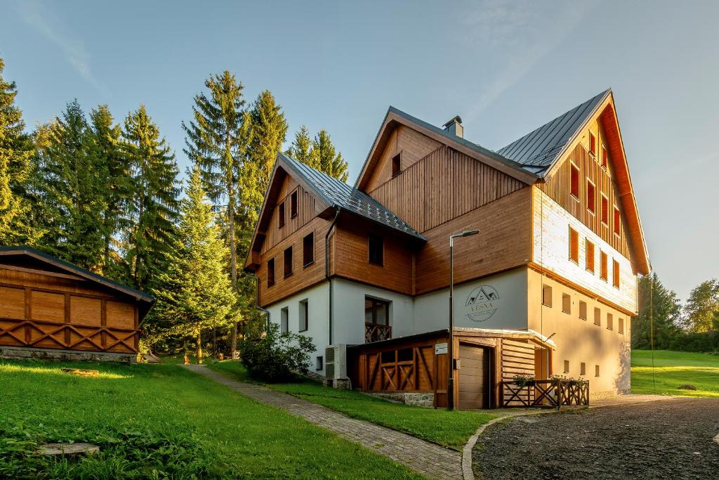 Hoone, kus korterhotell asub