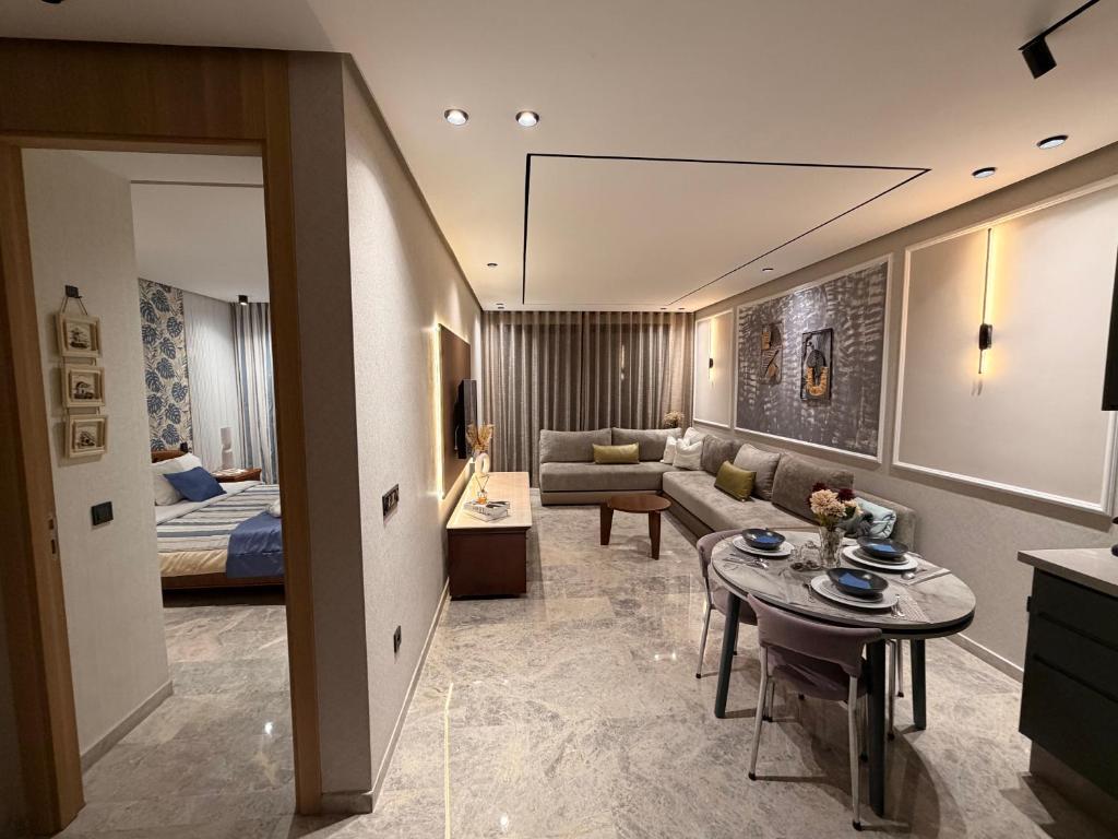 Зона вітальні в MetroSuite