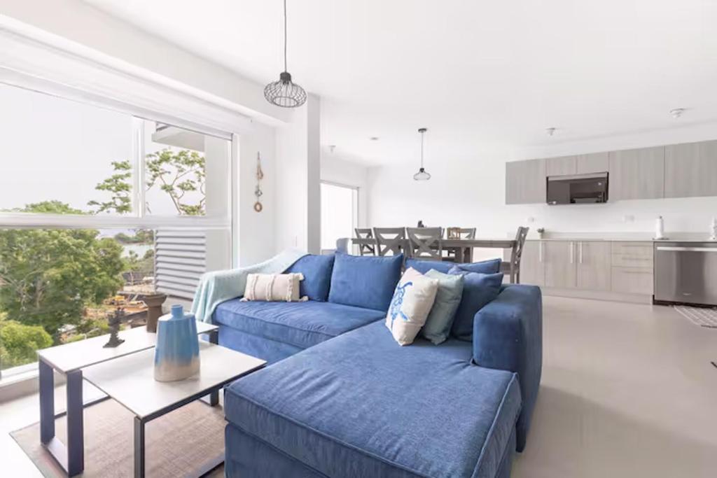 Χώρος καθιστικού στο Playa Mantas 7th Floor Sea View Beach Access