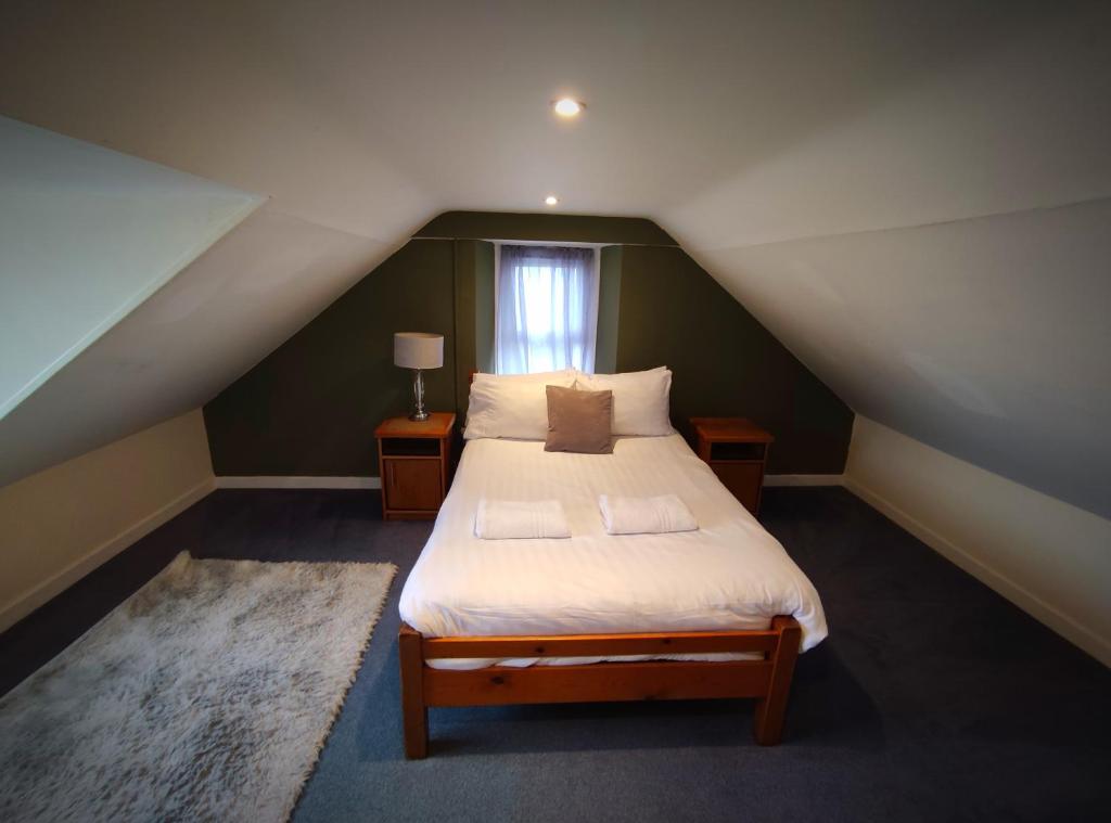 Postel nebo postele na pokoji v ubytování Hope and Anchor Inn