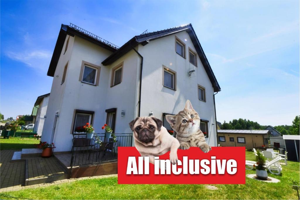 Huéspedes con una o varias mascotas en Willa Konwaliowa Przystań - Aquapark Panorama Morska All Inclusive