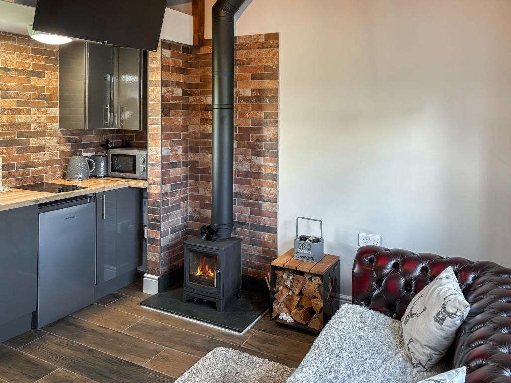 Köök või kööginurk majutusasutuses The Old Weighbridge