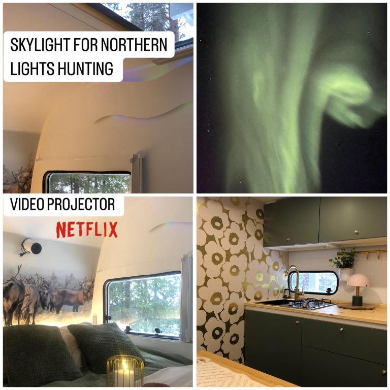 Ảnh trong thư viện ảnh của Santa Village northern lights box ở Rovaniemi