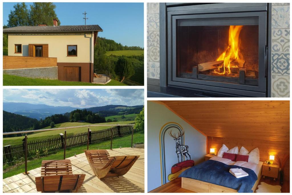 Fotografie z fotogalerie ubytování Olmhaus mit Sauna und E-Bikes v destinaci Obergösel