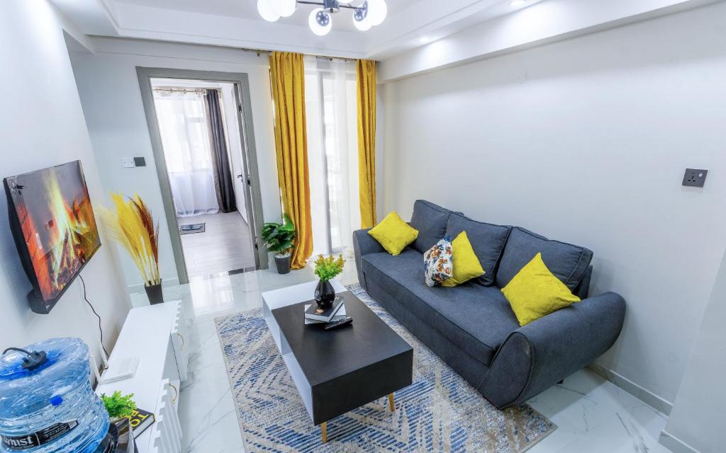 Posezení v ubytování Kindaruma Homes Apartments