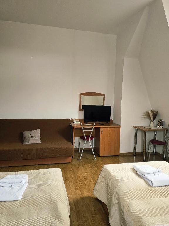 Pokoje gościnne Słowiańska Słońsk (restauracja) - Chambre Double Avec Lit D'Appoint