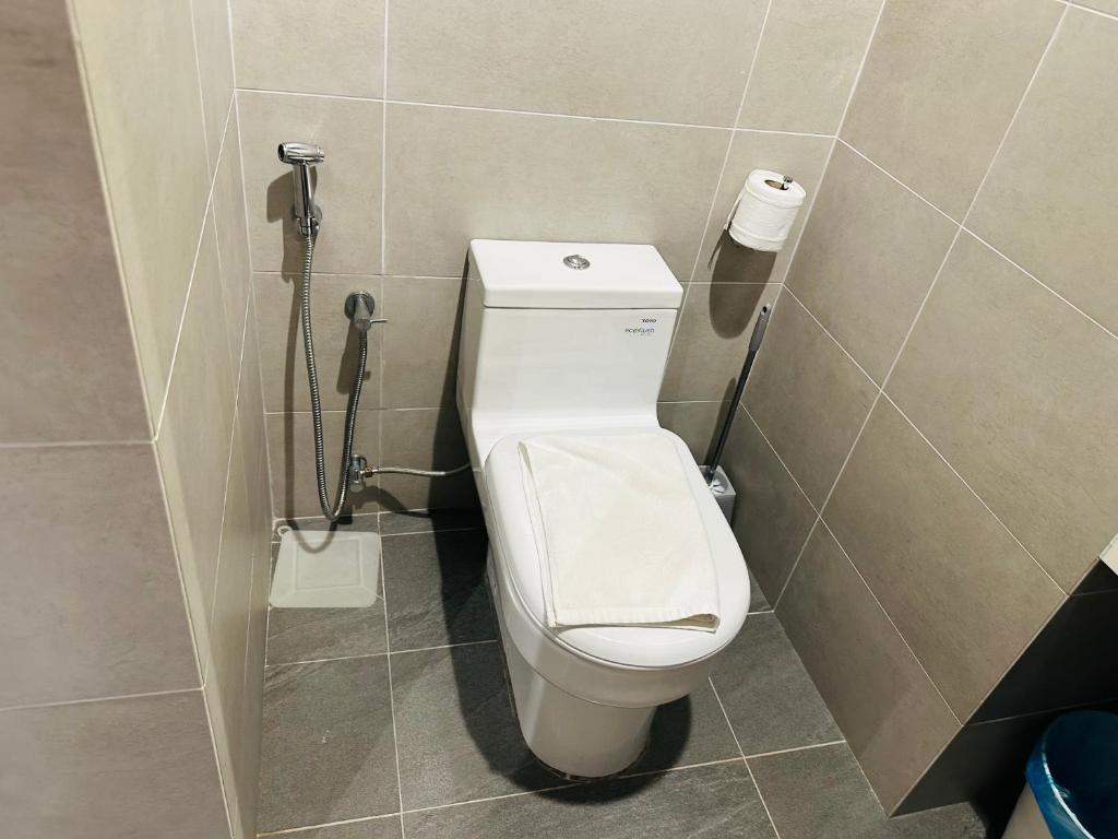 Koupelna v ubytování Sky line property by TR