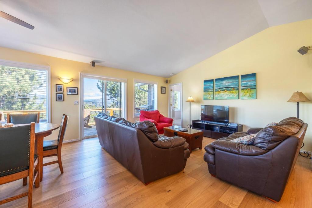 Posezení v ubytování River Ranch