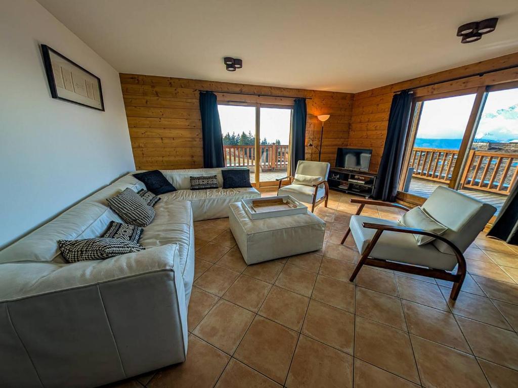 Χώρος καθιστικού στο Appartement spacieux pour 12 pers. aux Arcs 1800 avec parking couvert - FR-1-352-15