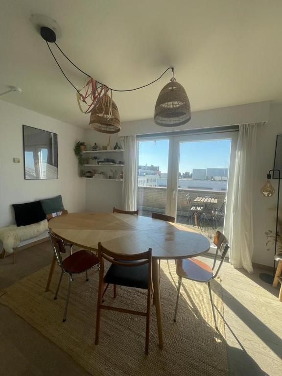 Posezení v ubytování Zalig verblijf in hartje Gent