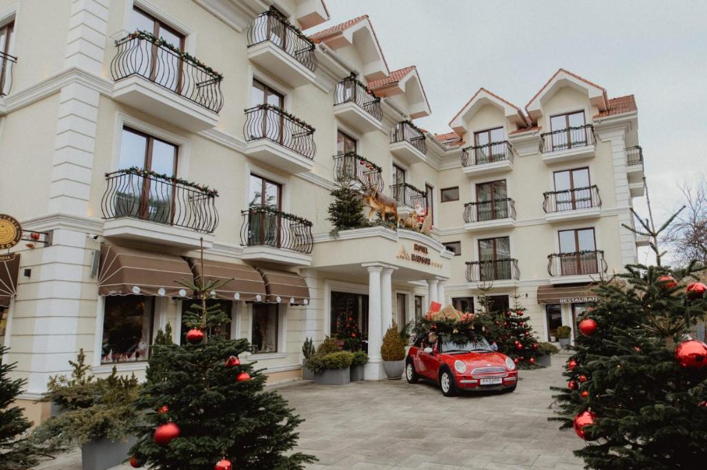 Budova, kde se hotel nachází