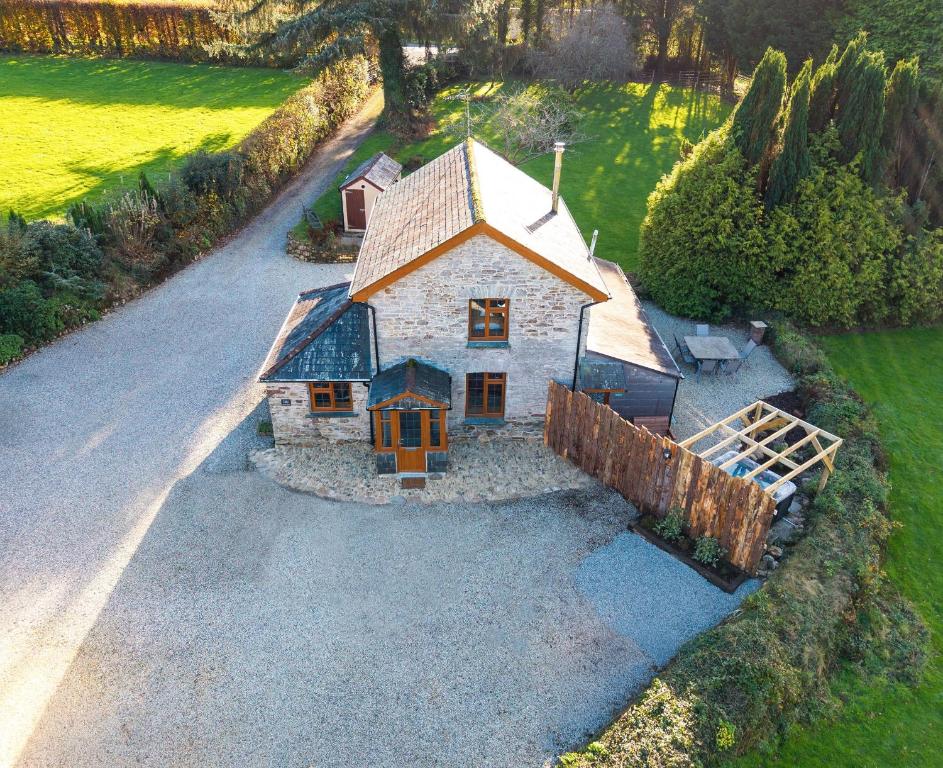 Zahrada ubytování Foxglove Cottage