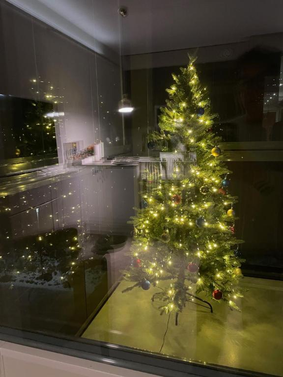 Η κουζίνα ή μικρή κουζίνα στο Spa Hotel RED