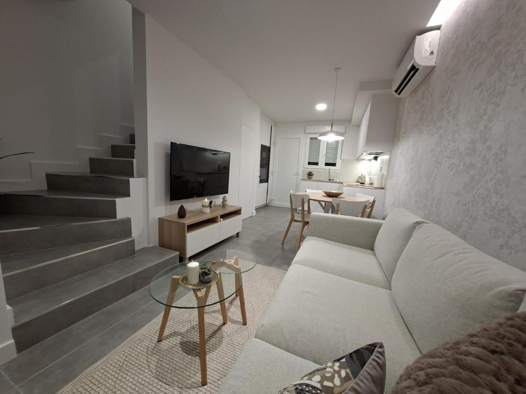 Μια τηλεόραση ή/και κέντρο ψυχαγωγίας στο Casa Cuca O Grove