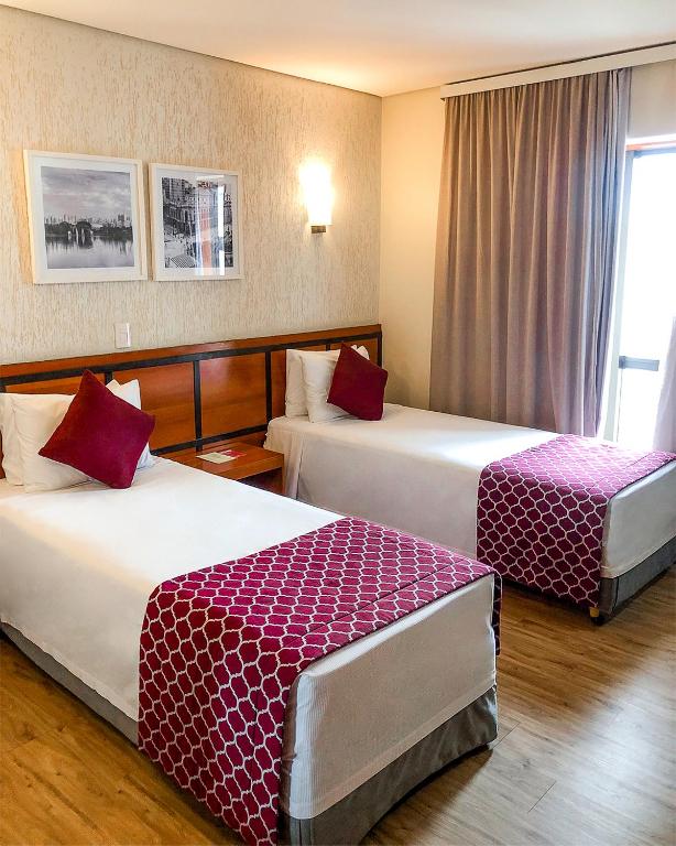Leques Brasil Hotel Escola - Quarto Twin
