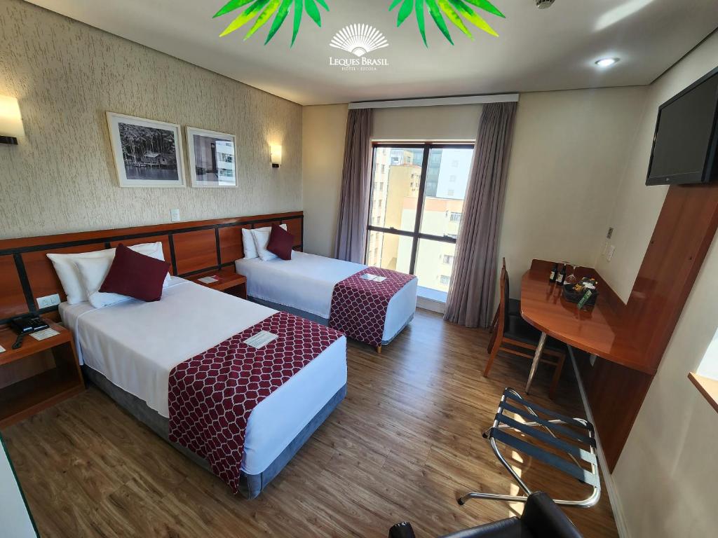 Leques Brasil Hotel Escola - Quarto Twin Superior
