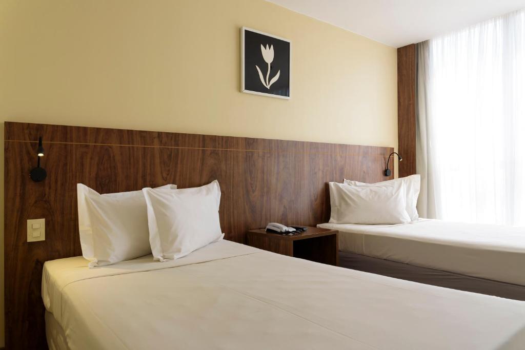 Go Inn Taguatinga - Superior Tweepersoonskamer Met 2 Aparte Bedden