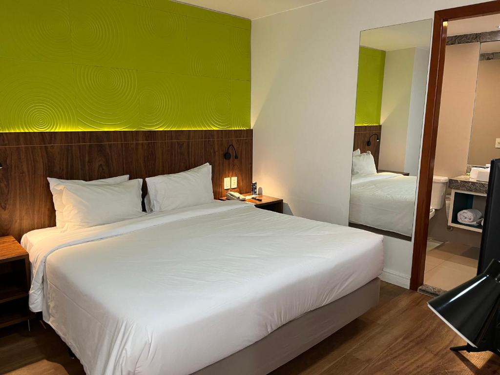Go Inn Taguatinga - Deluxe Kamer Met Queensize Bed