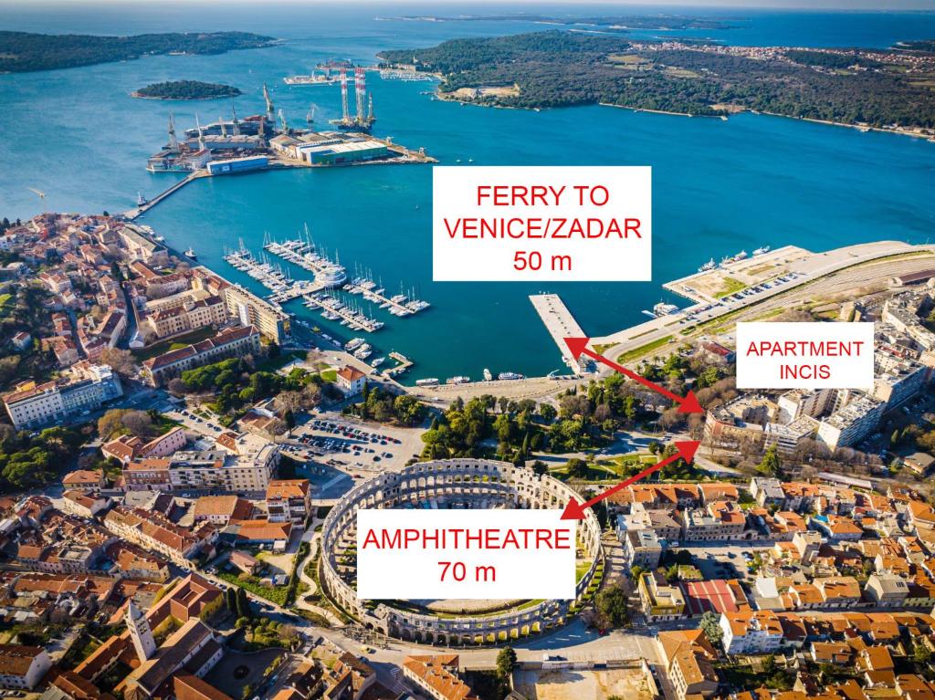 Apartments INCIS next to the Pula Amphitheather - 1