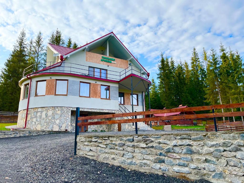 Budova, kde se penzion nachází