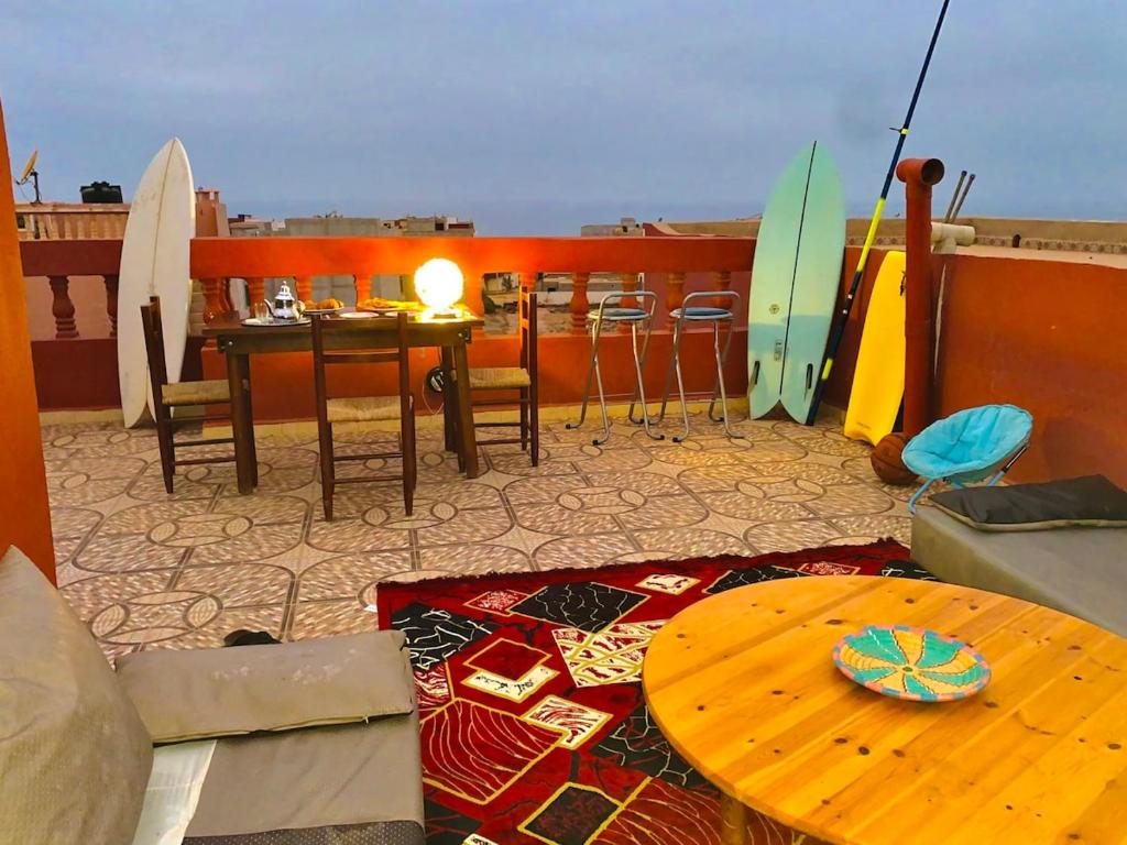 Balkón nebo terasa v ubytování Cozy apartment with a sea view