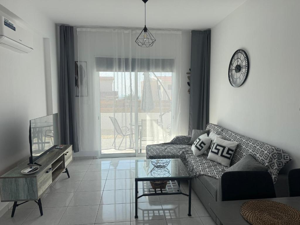 Posezení v ubytování B2 Kiza Pegia Apt