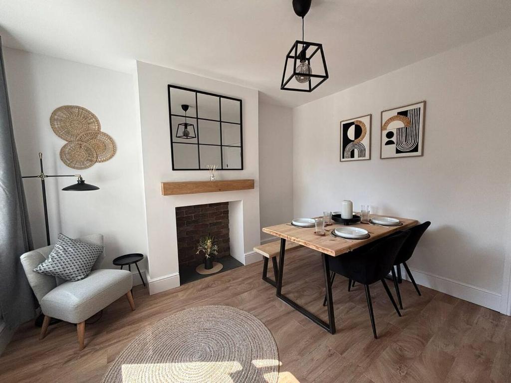 Et opholdsområde på Barber House - Cosy Stylish 2 bed - Sleeps…