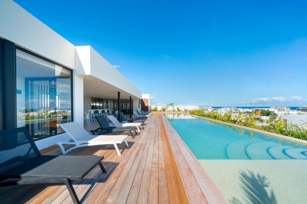Luxury Studio Gym Co Work Rooftop Pool Beach, Playa del Carmen (updated ...