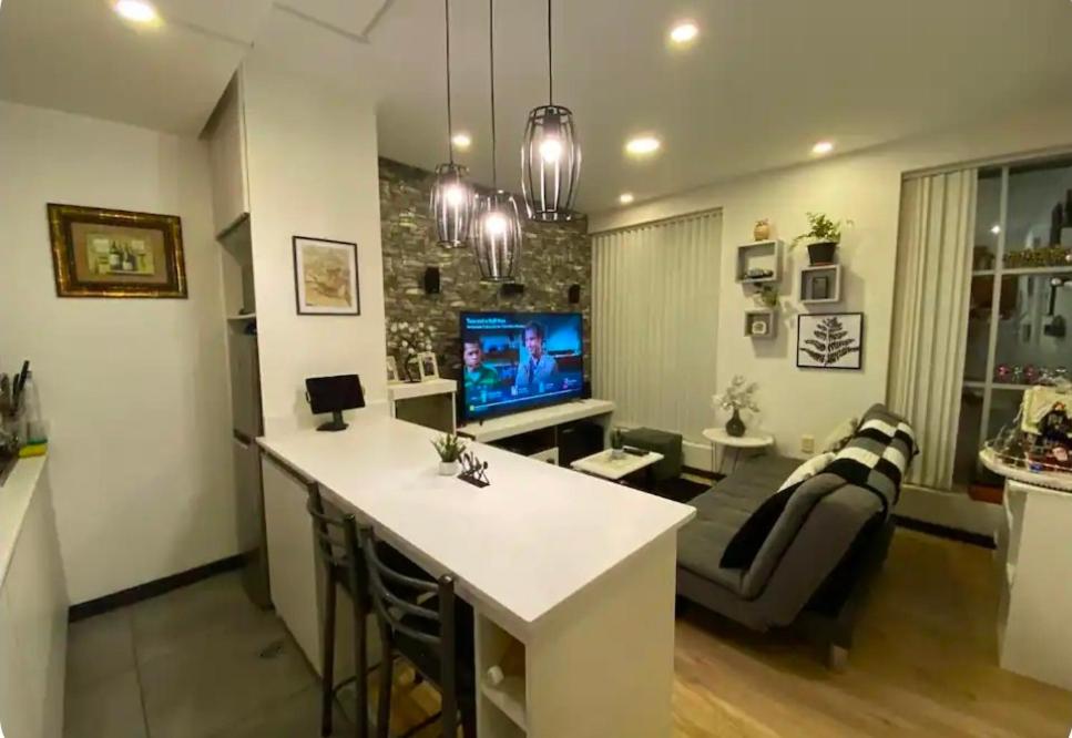 TV a/nebo společenská místnost v ubytování Apartamento Muy céntrico Próximo a Franquicias