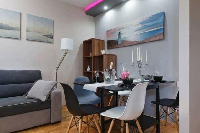 Posezení v ubytování Apartments Romantica