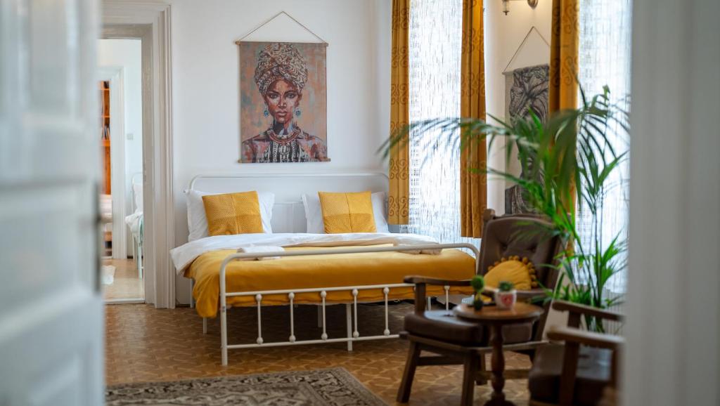 Et opholdsområde på BOHO Flat Brașov